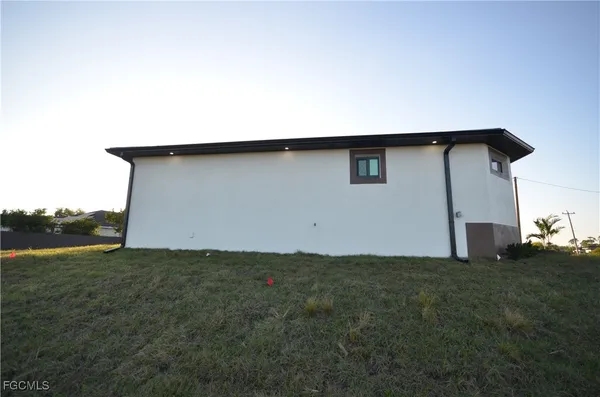a house with a yard