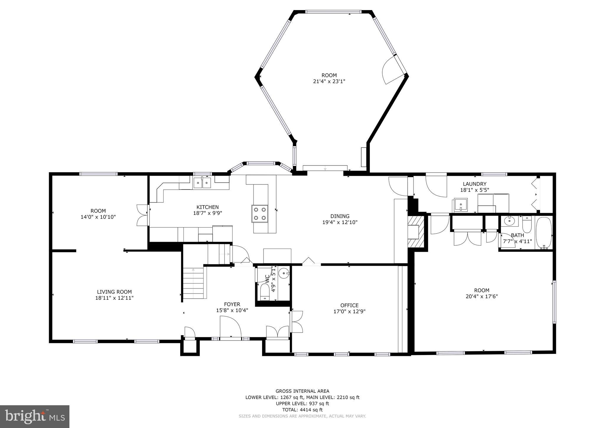 14125 Rippling Brook Drive Silver Spring, MD 20906 - Photo 52 of 54 Main Level Floor Plan