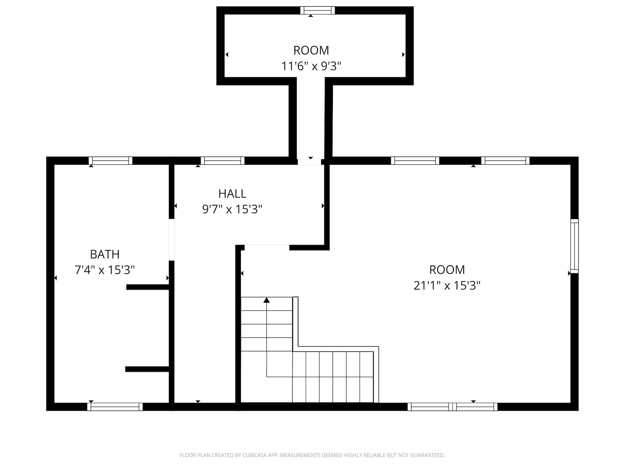 158 Wyman Road Milbridge, ME 04658 - Photo 39 of 40 2D Floorplan - Upstairs