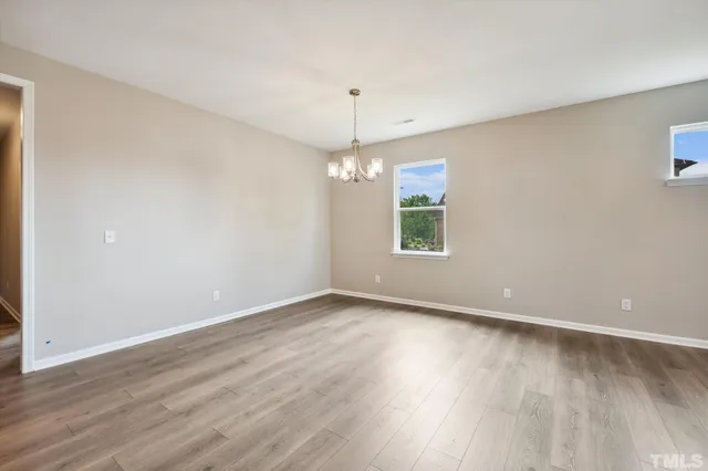 a view of a room with rack on the wall