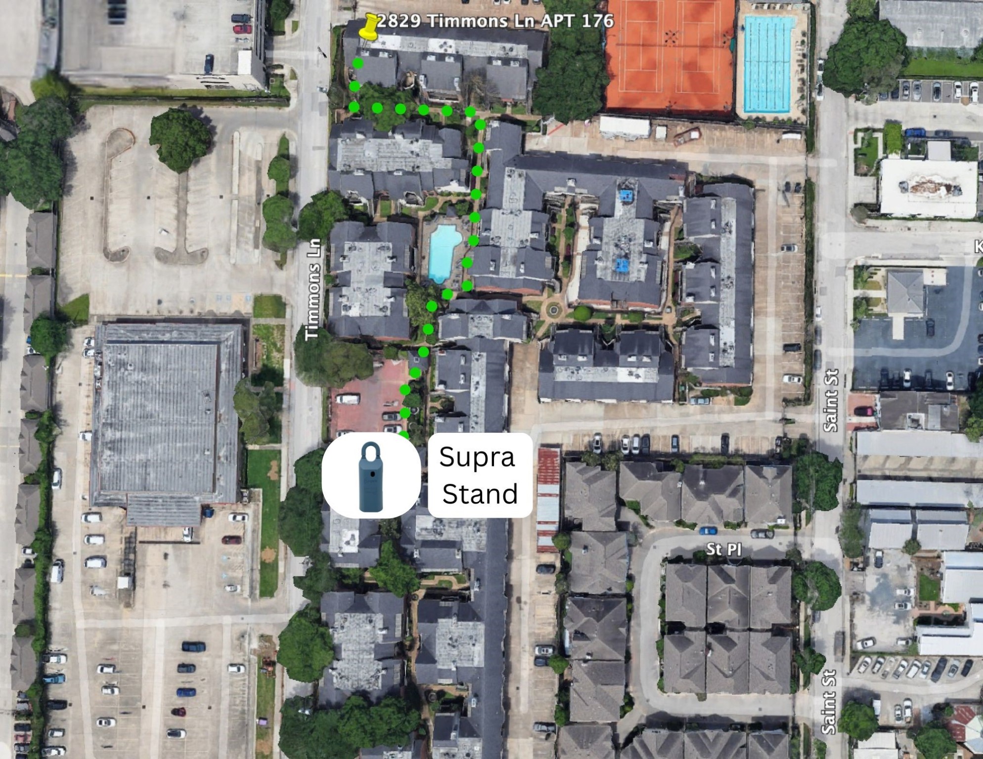 2829 Timmons Lane, Unit 176 Houston, TX 77027 - Photo 34 of 34 an aerial view of multiple house