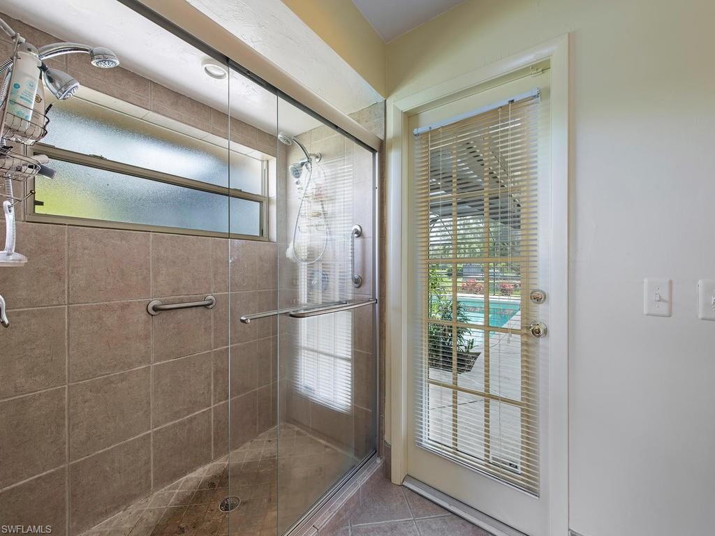 4418 Wilder Road, Unit 20 Naples, FL 34105 - Photo 10 of 16 Master Bath Shower