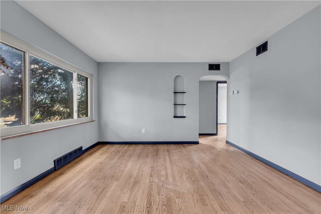 5235 State Road, Unit 3 Cleveland, OH 44134 - Photo 8 of 21 Empty room featuring light hardwood / wood-style floors