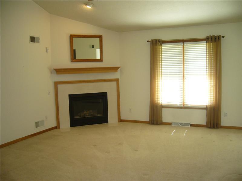 101 Rochelle Lane Monaca, PA 15061 - Photo 3 of 15 Living Room. SPACIOUS living room and with a flip of a switch you can have a warm cozy fire!