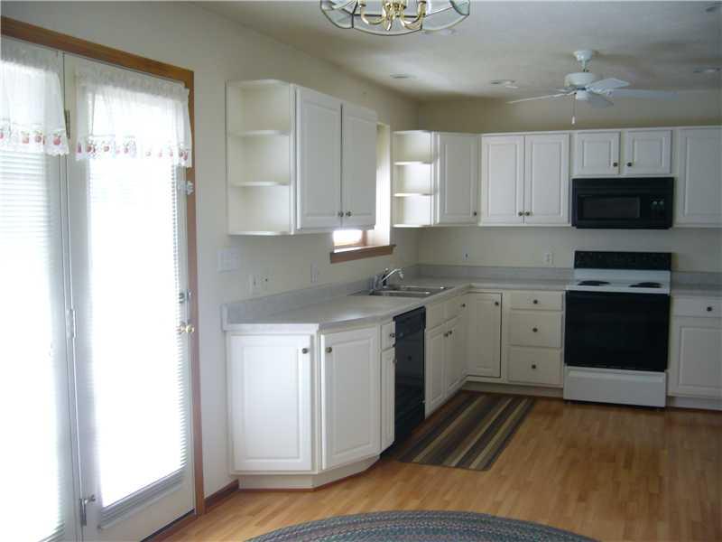 101 Rochelle Lane Monaca, PA 15061 - Photo 5 of 15 Kitchen. Large eat-in kitchen double doors to the back deck.