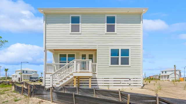 a view of a house with sitting area