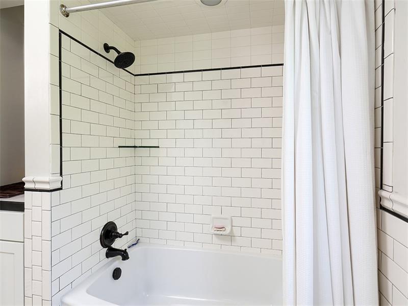 565 Trotwood Ridge Road Pittsburgh, PA 15241 - Photo 17 of 24 Oversized Soaking Tub, Ceramic Surround and Linen Shelves