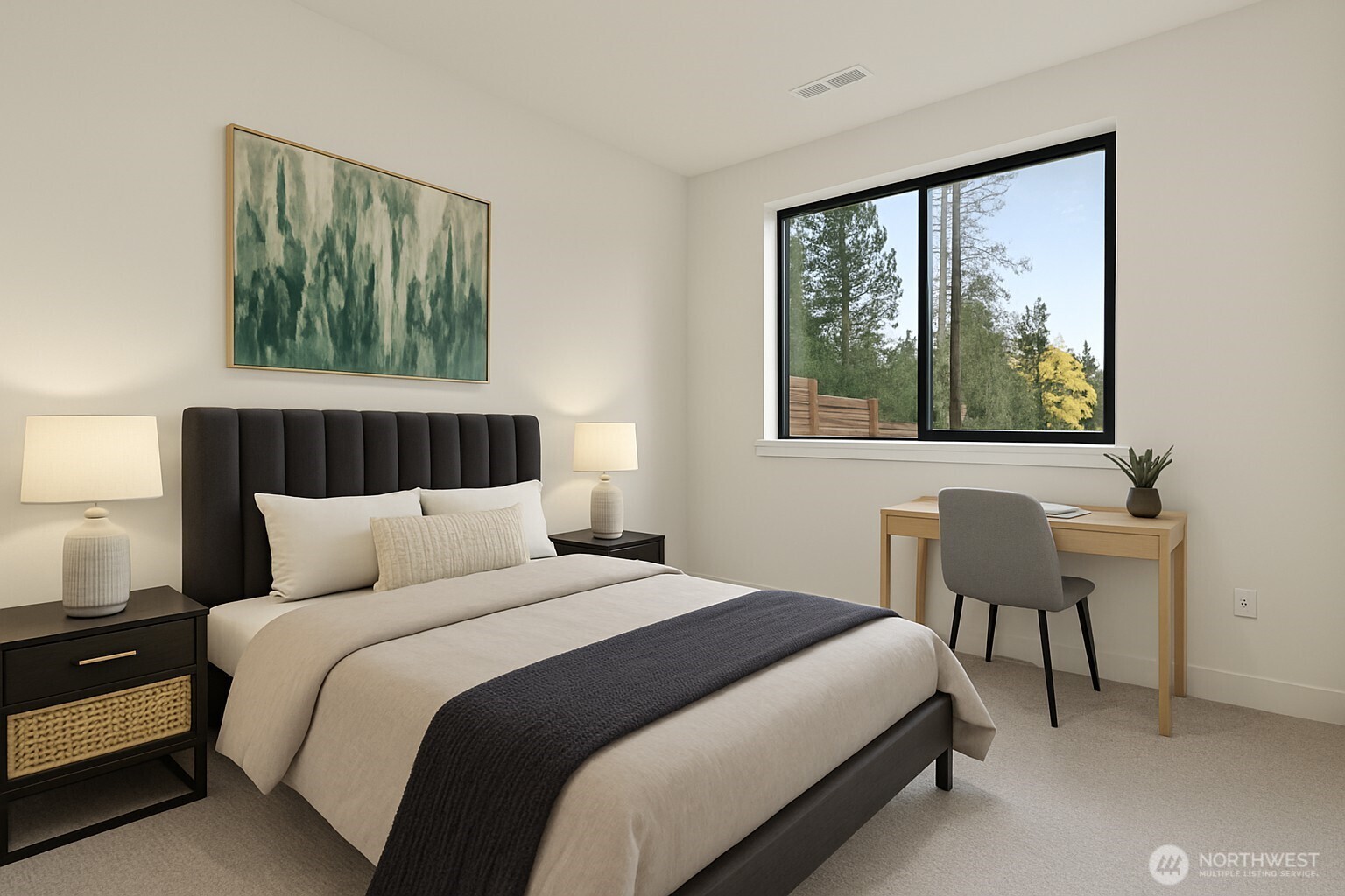 405 Outfitter Place Cle Elum, WA 98922 - Photo 19 of 30 a bedroom with a bed and a window