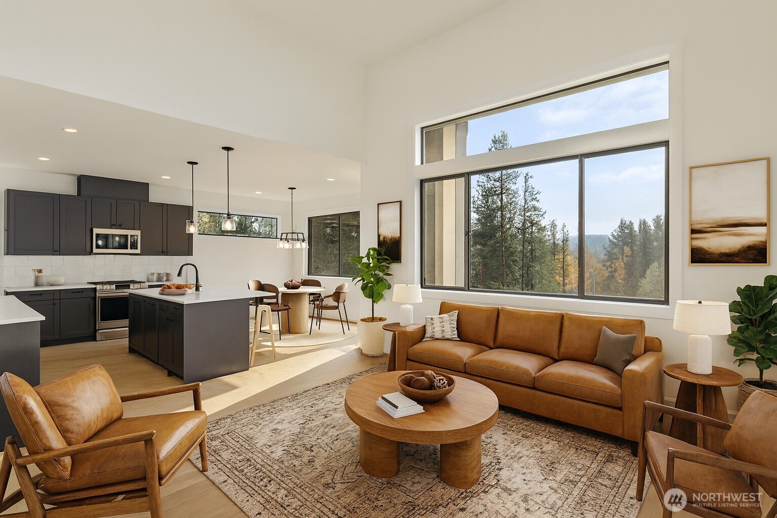 405 Outfitter Place Cle Elum, WA 98922 - Photo 5 of 30 a living room with furniture and a large window