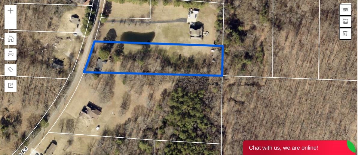 880 Pisgah Road Eads, TN 38028 - Photo 16 of 19 Map / location featuring property parcel outlined