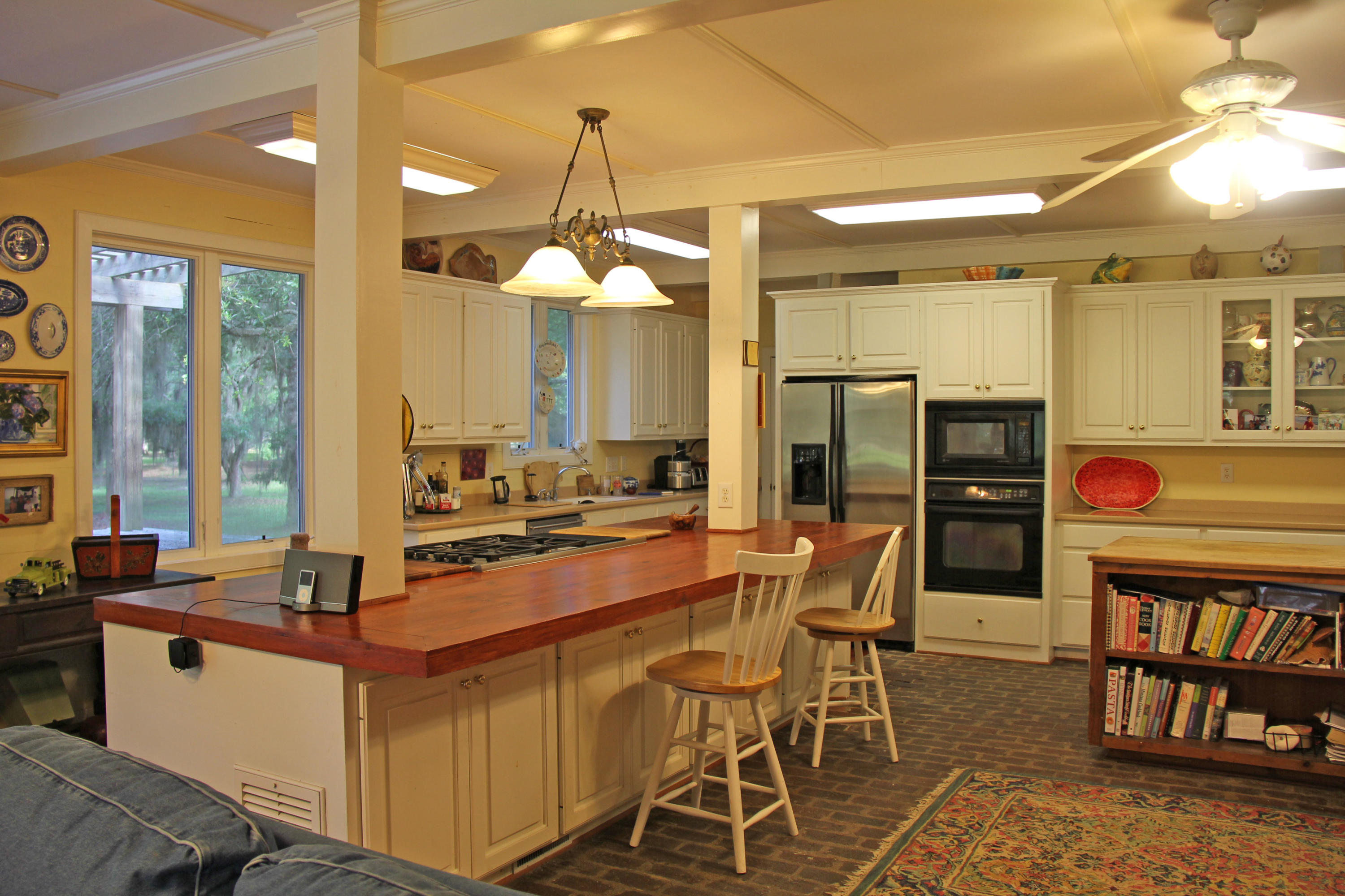 6775 Bears Bluff Road Wadmalaw Island, SC 29487 - Photo 9 of 26 Kitchen of main residence