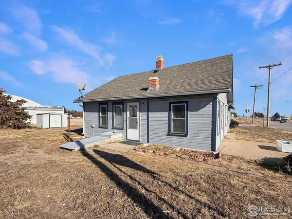 a view of a house with a patio
