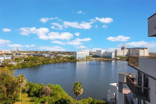 a view of a swimming pool and a terrace