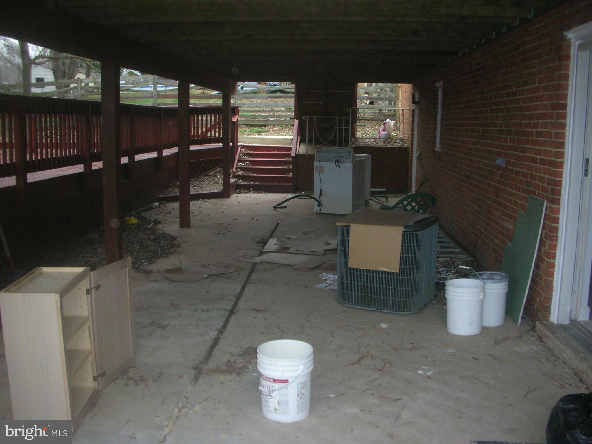 12915 Glynis Road Clinton, MD 20735 - Photo 29 of 29 Under Deck