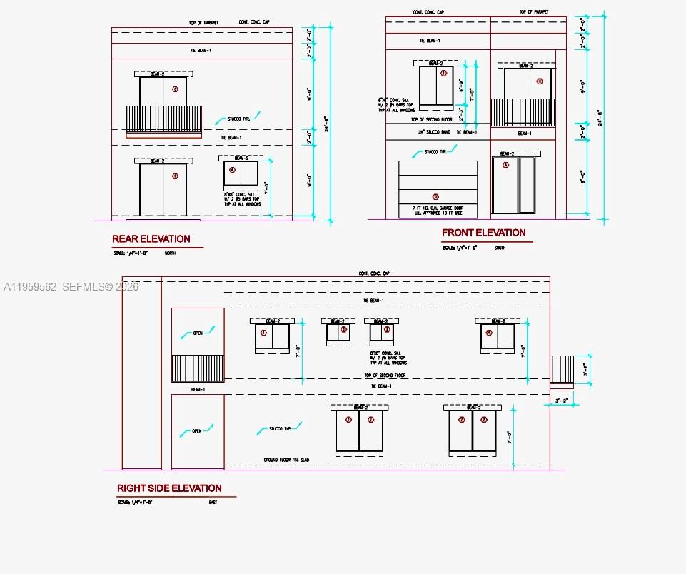 202 Southwest 3rd Street Dania Beach, FL 33004 - Photo 2 of 2 a black and white photo of a living room