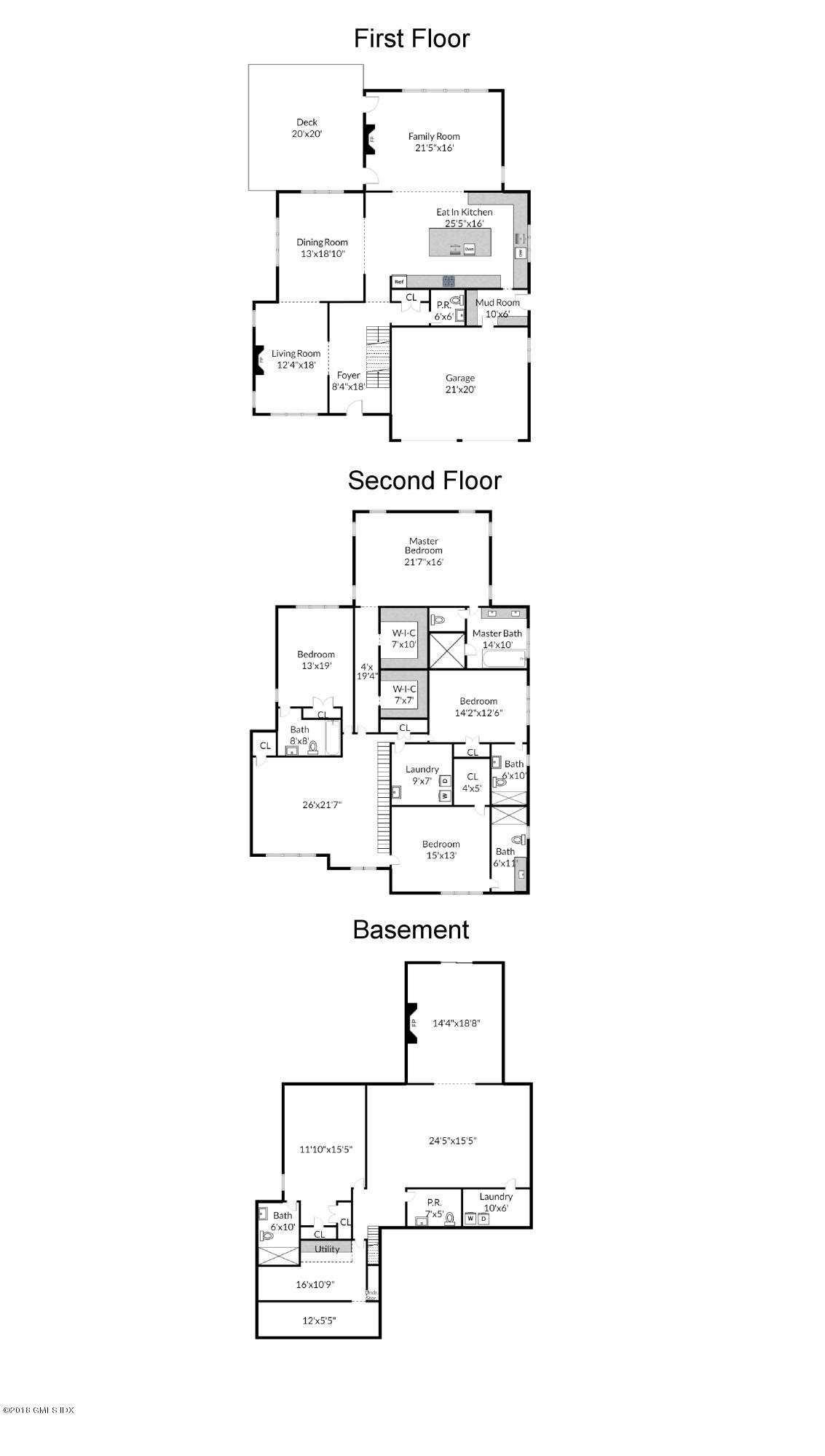 51 Sheep Hill Road Riverside, CT 06878 - Photo 36 of 36 a picture of a floor plan
