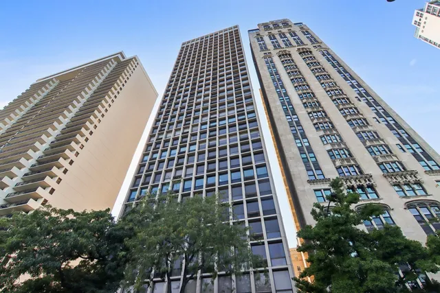 a front view of a building