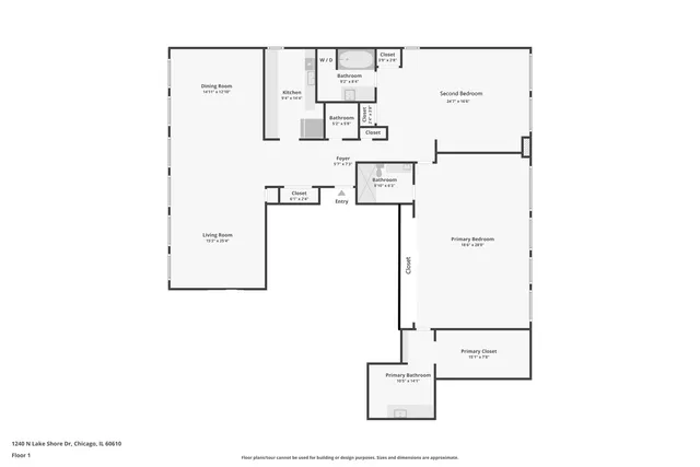 $499,000 | 1240 North Lake Shore Drive, Unit 14A, Chicago, IL 60610