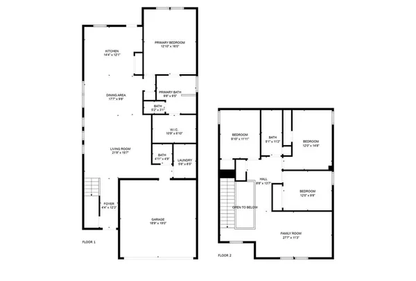 a picture of floor plan