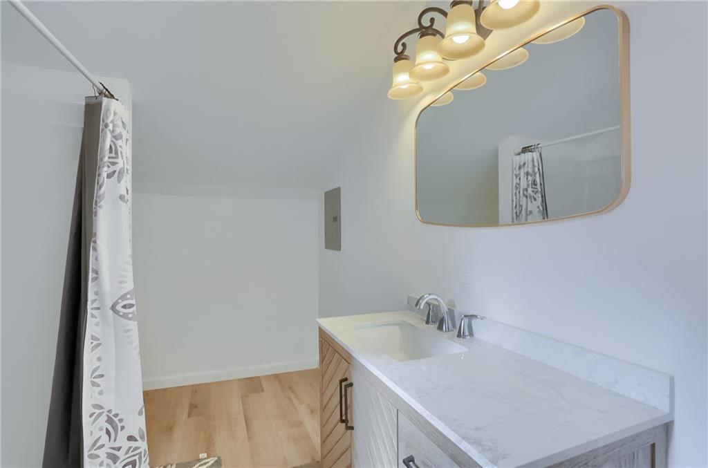 155 Dutchtown Road Butler, PA 16002 - Photo 18 of 34 a bathroom with a sink and a mirror