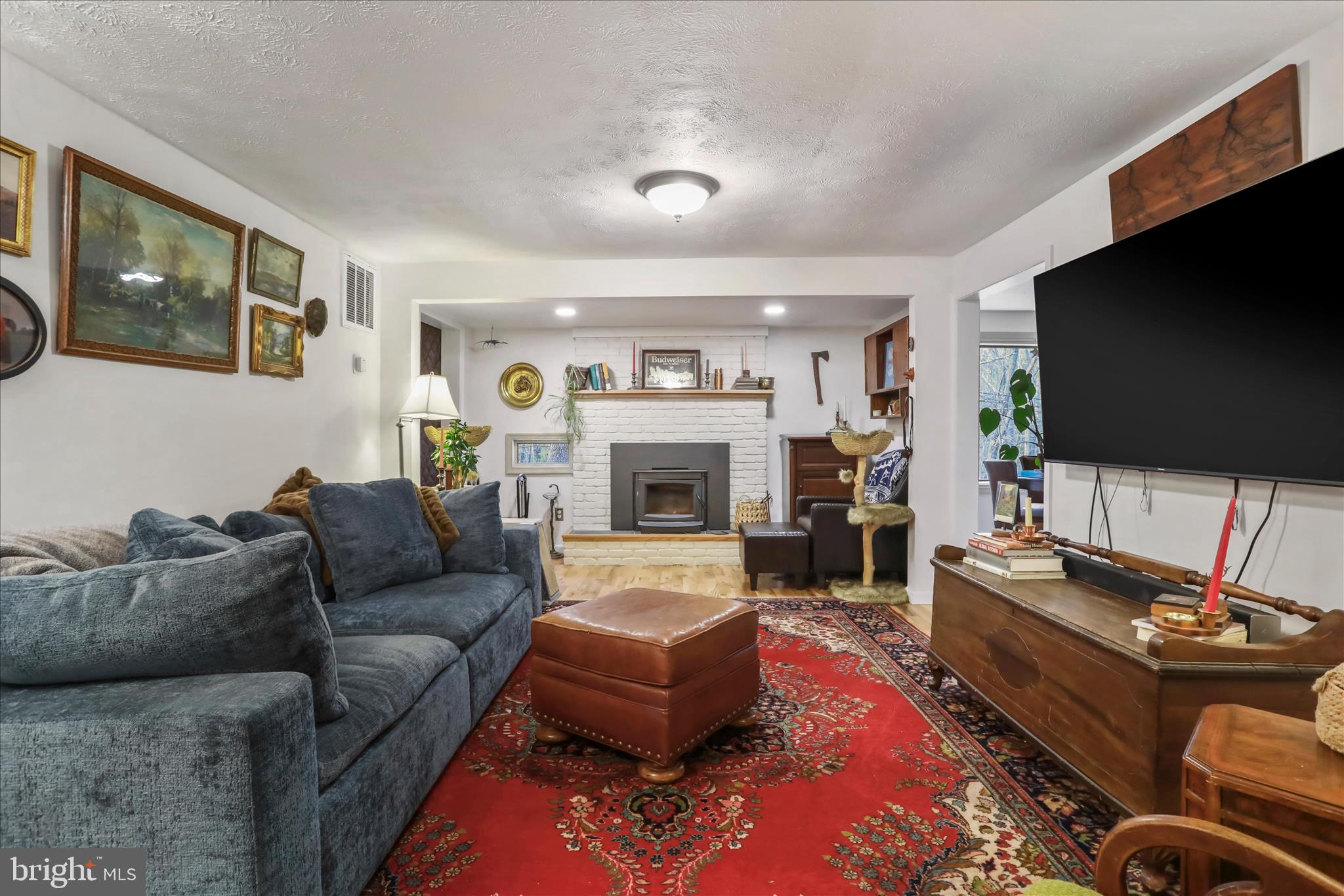 3699 Waites Run Road Wardensville, WV 26851 - Photo 4 of 43 Living Room w/ Fireplace