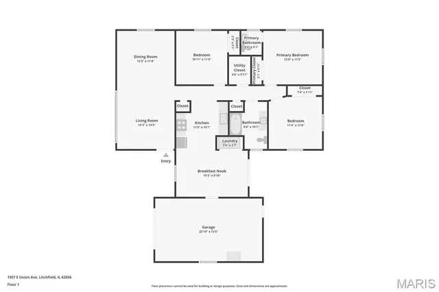 $141,500 | 1957 East Union Avenue, Litchfield, IL 62056