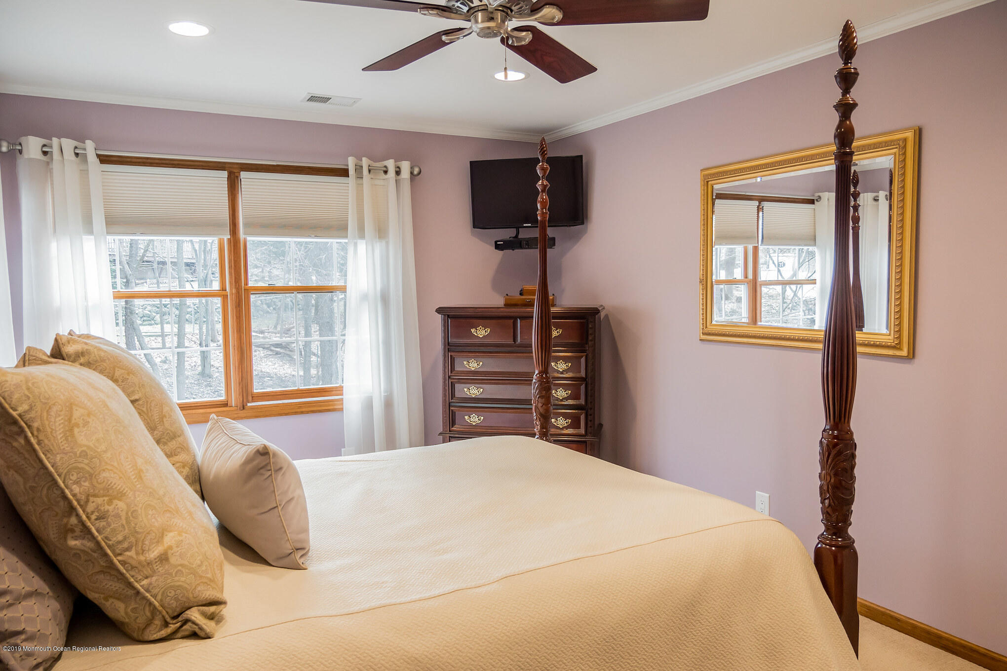 20 Ridge Road Hopatcong, NJ 07843 - Photo 15 of 30 a bedroom with a bed dresser and a window