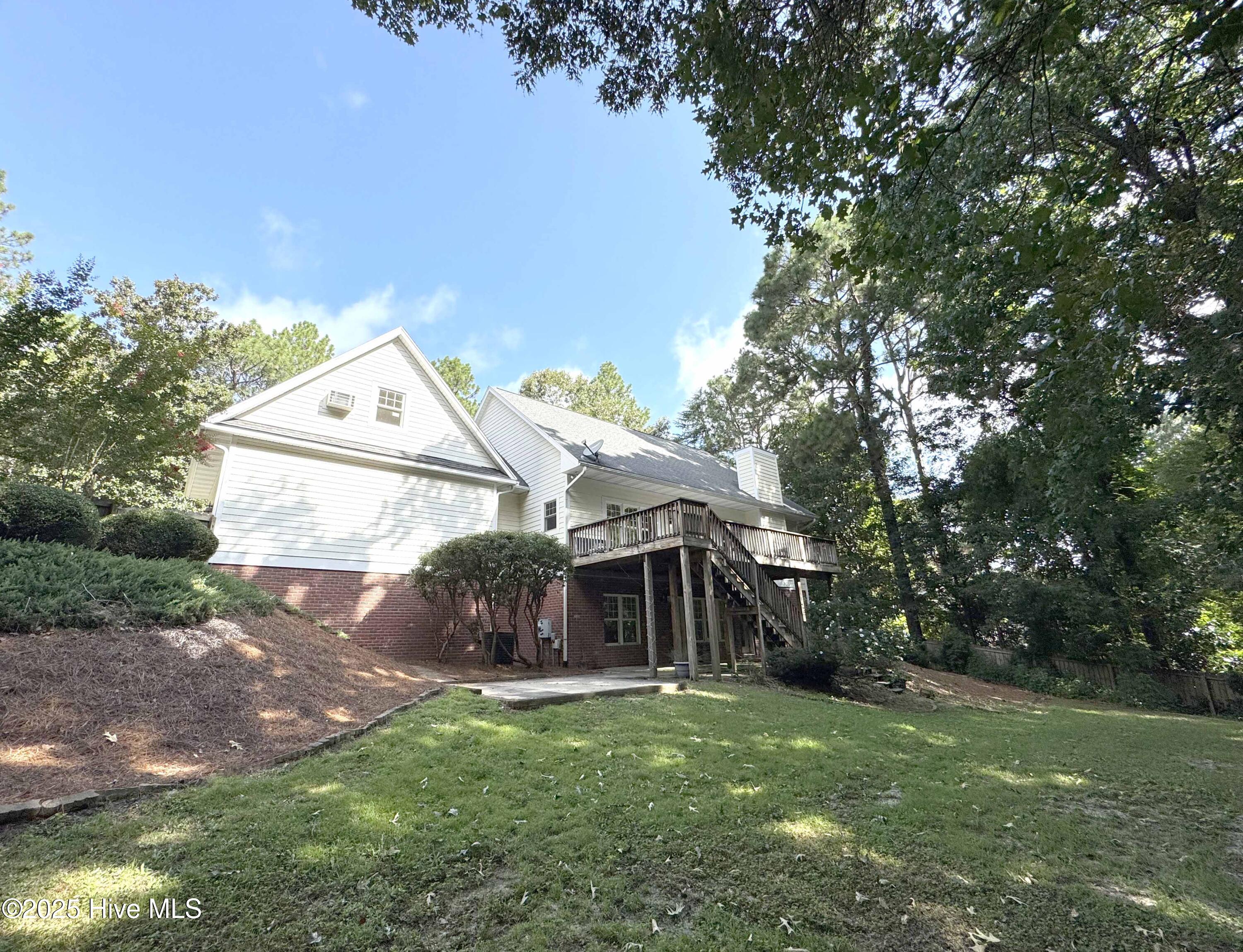 905 Sandavis Road Southern Pines, NC 28387 - Photo 28 of 29 Back of Home