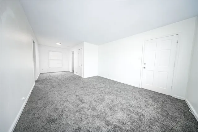 a view of empty room