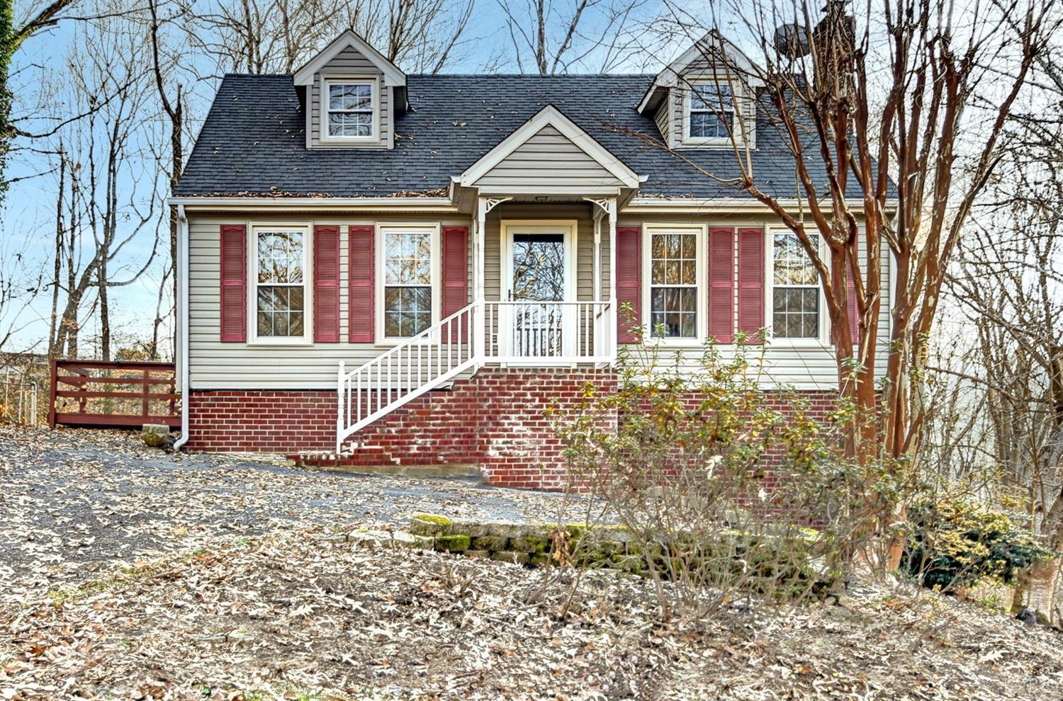 161 River Ridge Road Madison Heights, VA 24572 - Photo 1 of 36 a front view of a house with a garden