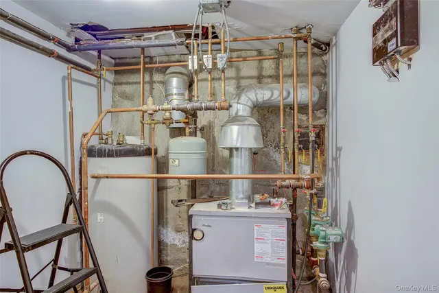 a room with storage and utility