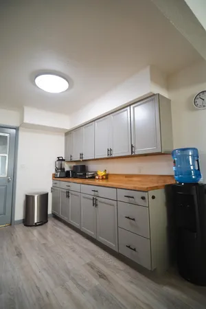 a view of balcony with a ocean