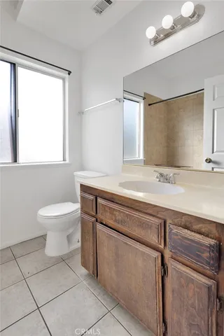 a bathroom with a white tub