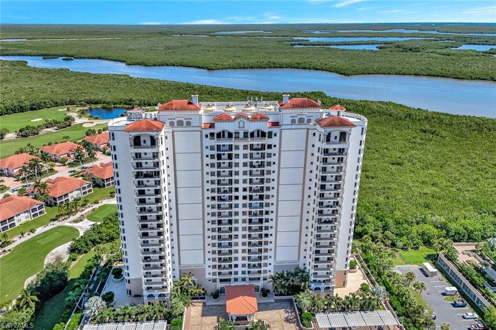 1060 Borghese Lane, Unit 2001 Naples, FL 34114 - Photo 34 of 35 Bird's eye view of a nearby body of water