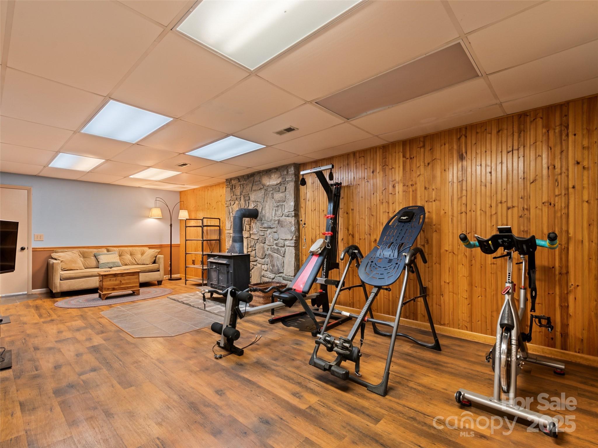 3735 Iron Duff Road Waynesville, NC 28785 - Photo 42 of 48 a view of a room with gym equipment
