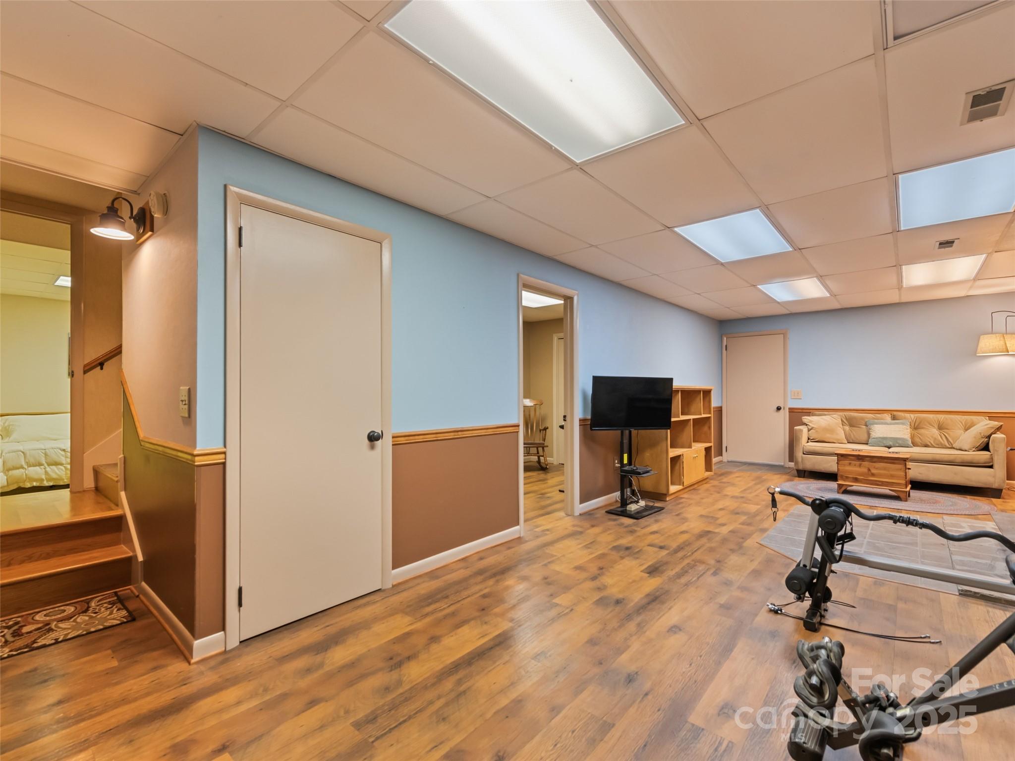 3735 Iron Duff Road Waynesville, NC 28785 - Photo 43 of 48 a room with furniture and a flat screen tv