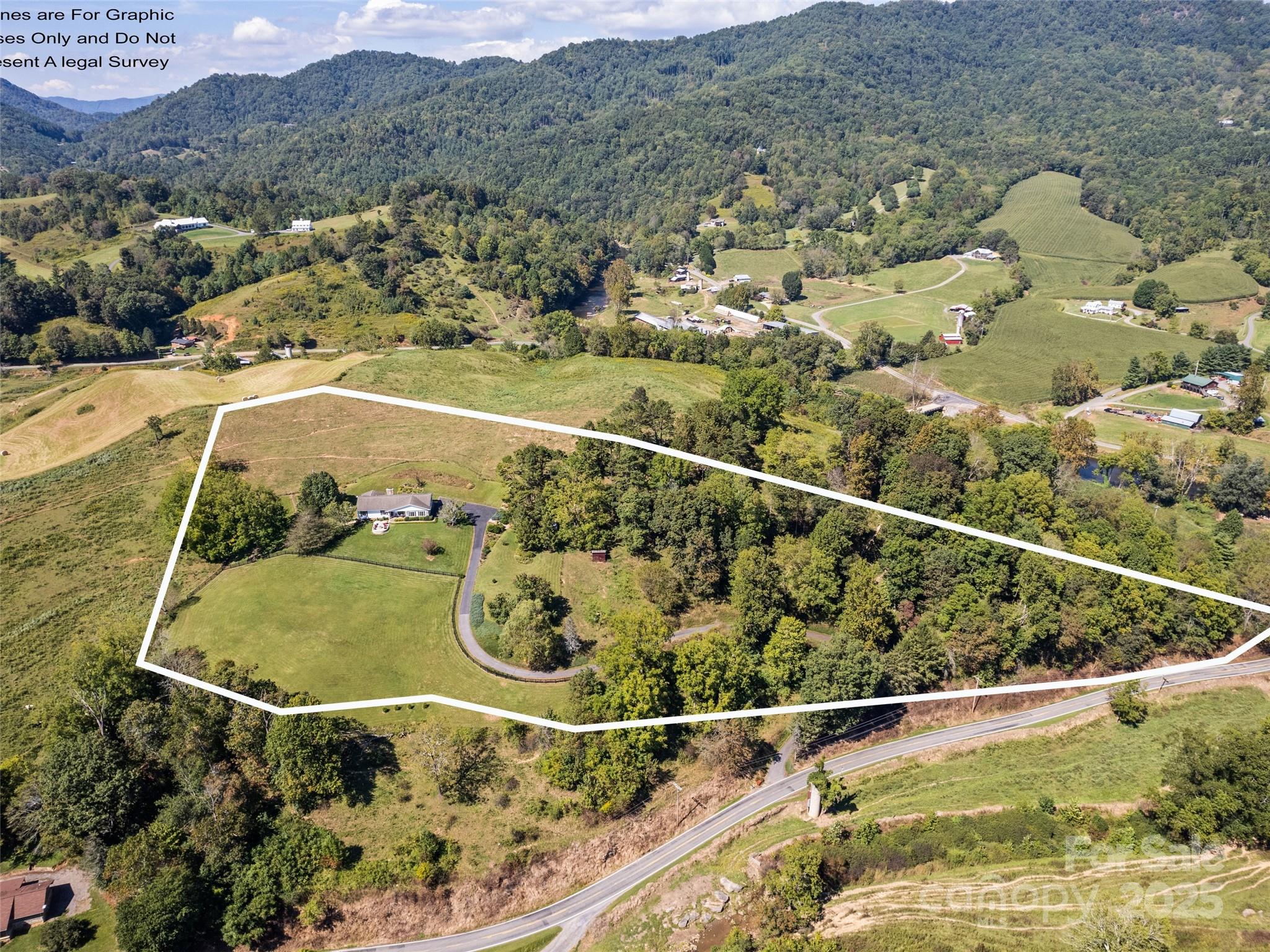 3735 Iron Duff Road Waynesville, NC 28785 - Photo 7 of 48 a view of a tennis court
