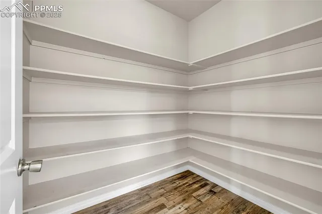 a view of a room with shelf