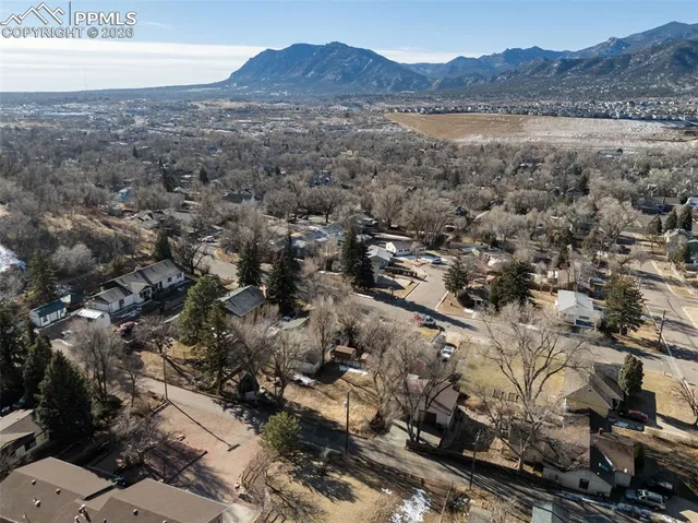 a view of lake with mountain