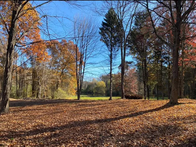 a backyard of a house