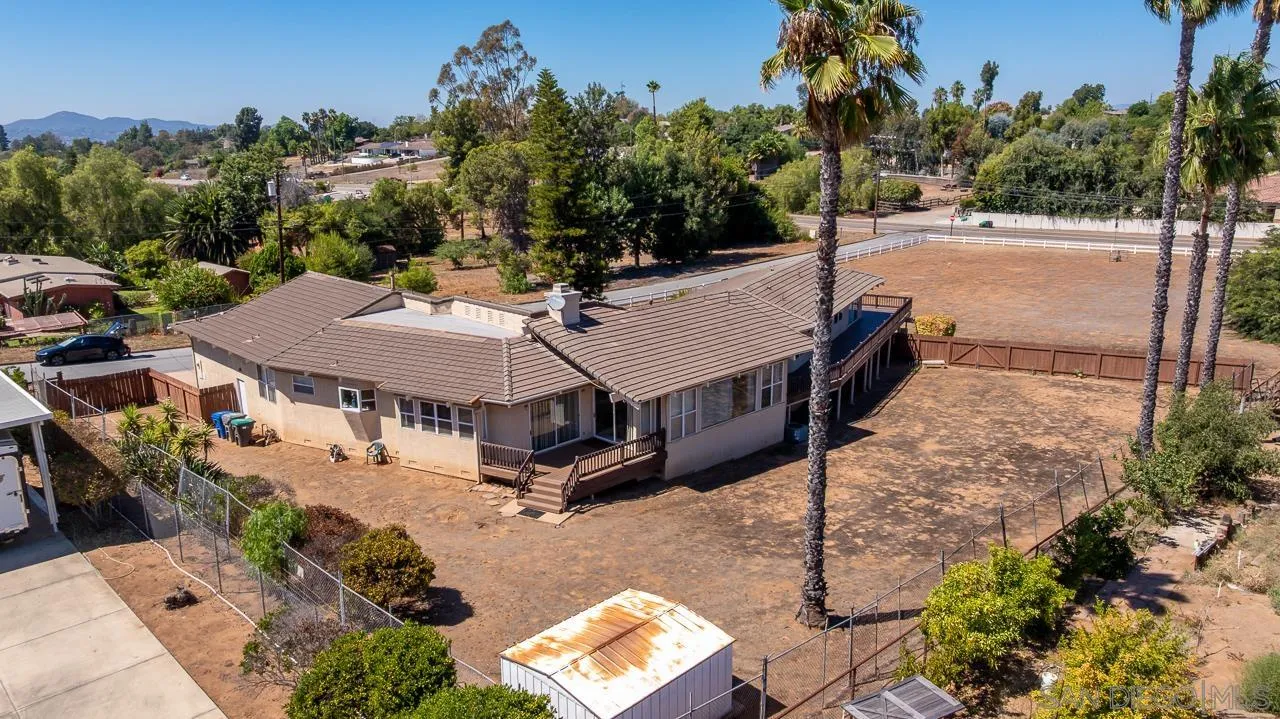 719 Singing Trails Drive El Cajon, CA 92019 - Photo 71 of 73 an aerial view of a house having yard patio and dining space