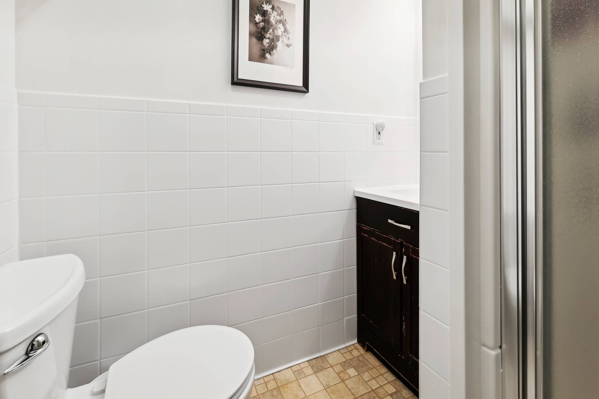 1214 Fireplace Road East Hampton, NY 11937 - Photo 17 of 19 a bathroom with a toilet and a shower
