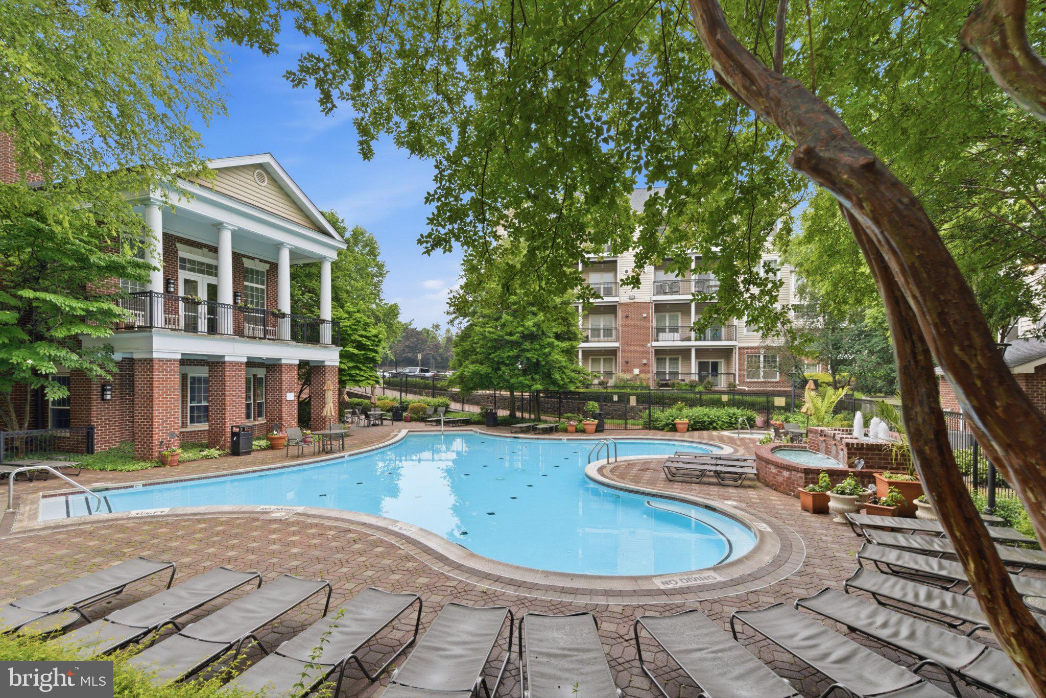 1580 Spring Gate Dr., Unit 4303 McLean, VA 22102 - Photo 26 of 41 Serene poolside retreat awaits you.