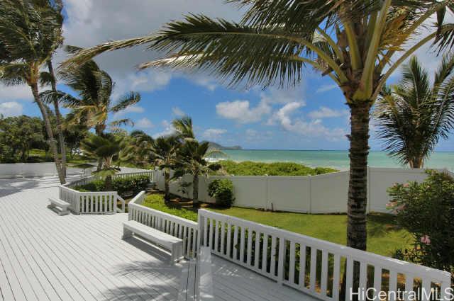 a view of balcony with furniture