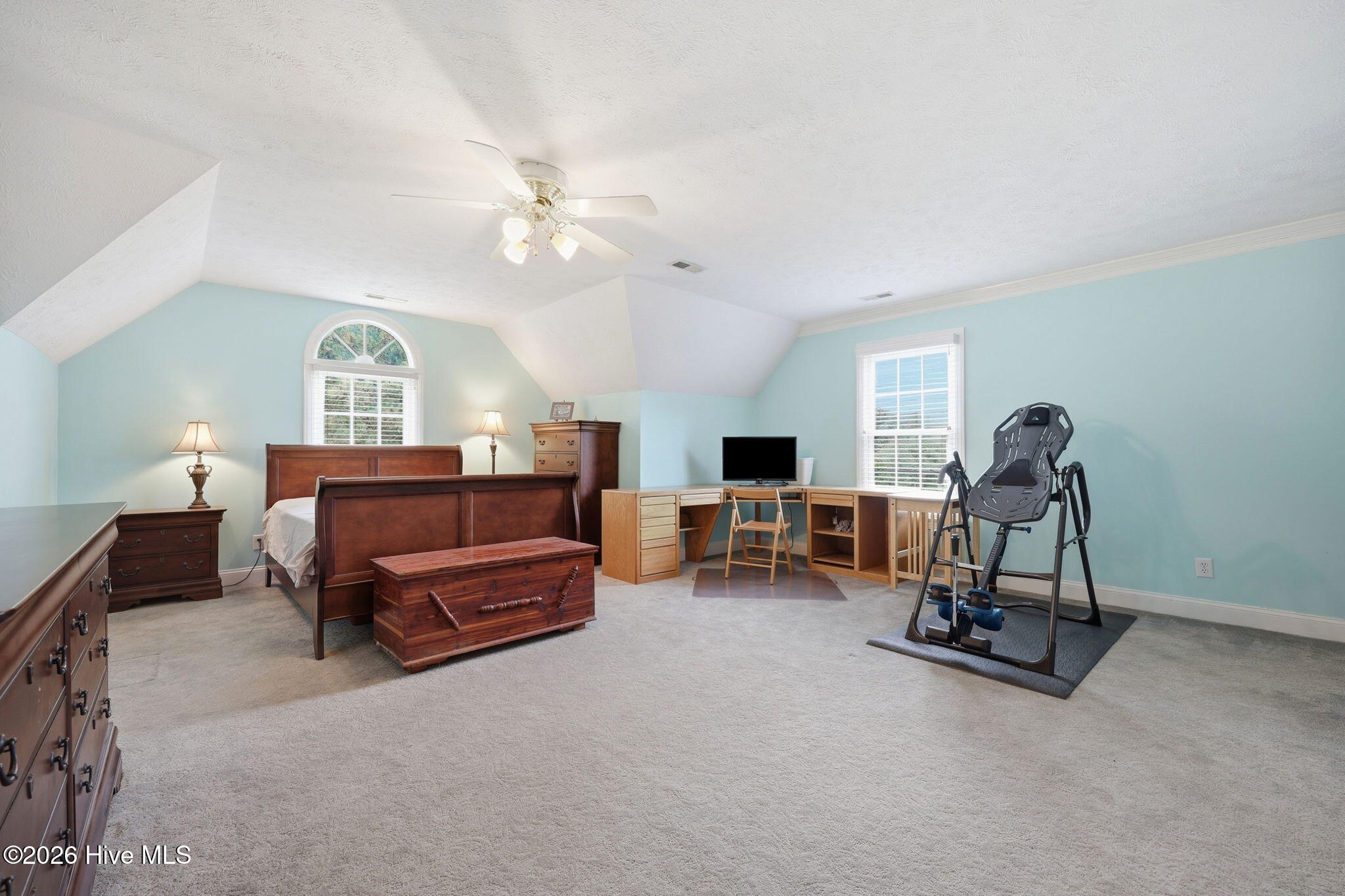 4076 Mobleys Bridge Road Grimesland, NC 27837 - Photo 41 of 66 this is a very large bedroom could be a bonus room, offers a full bath