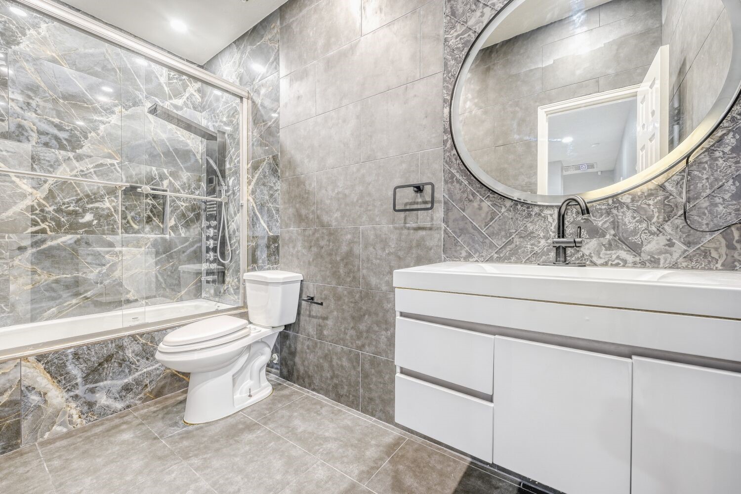 9351 Royal Way Houston, TX 77083 - Photo 19 of 22 Updated bathroom upstairs