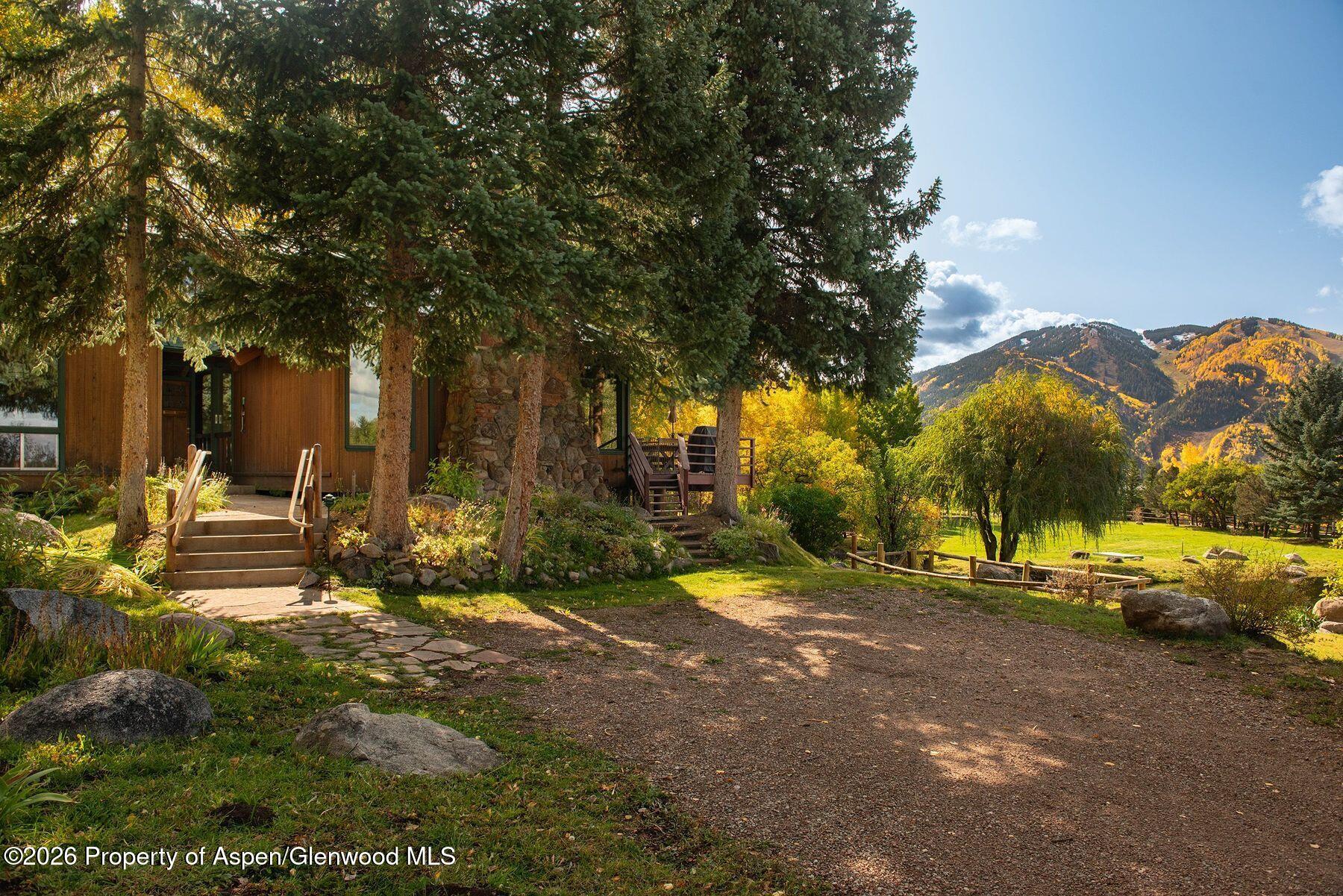 209 East Reds Road Aspen, CO 81612 - Photo 2 of 54 a view of outdoor space with trees