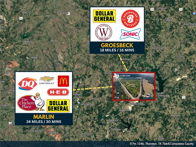 $99,000 | 0 Fm 1246, Thornton, TX 76687