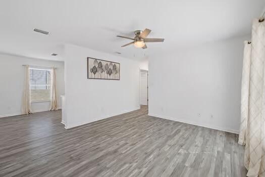 30 Lowery Road Freeport, FL 32439 - Photo 7 of 40 wooden floor in an empty room