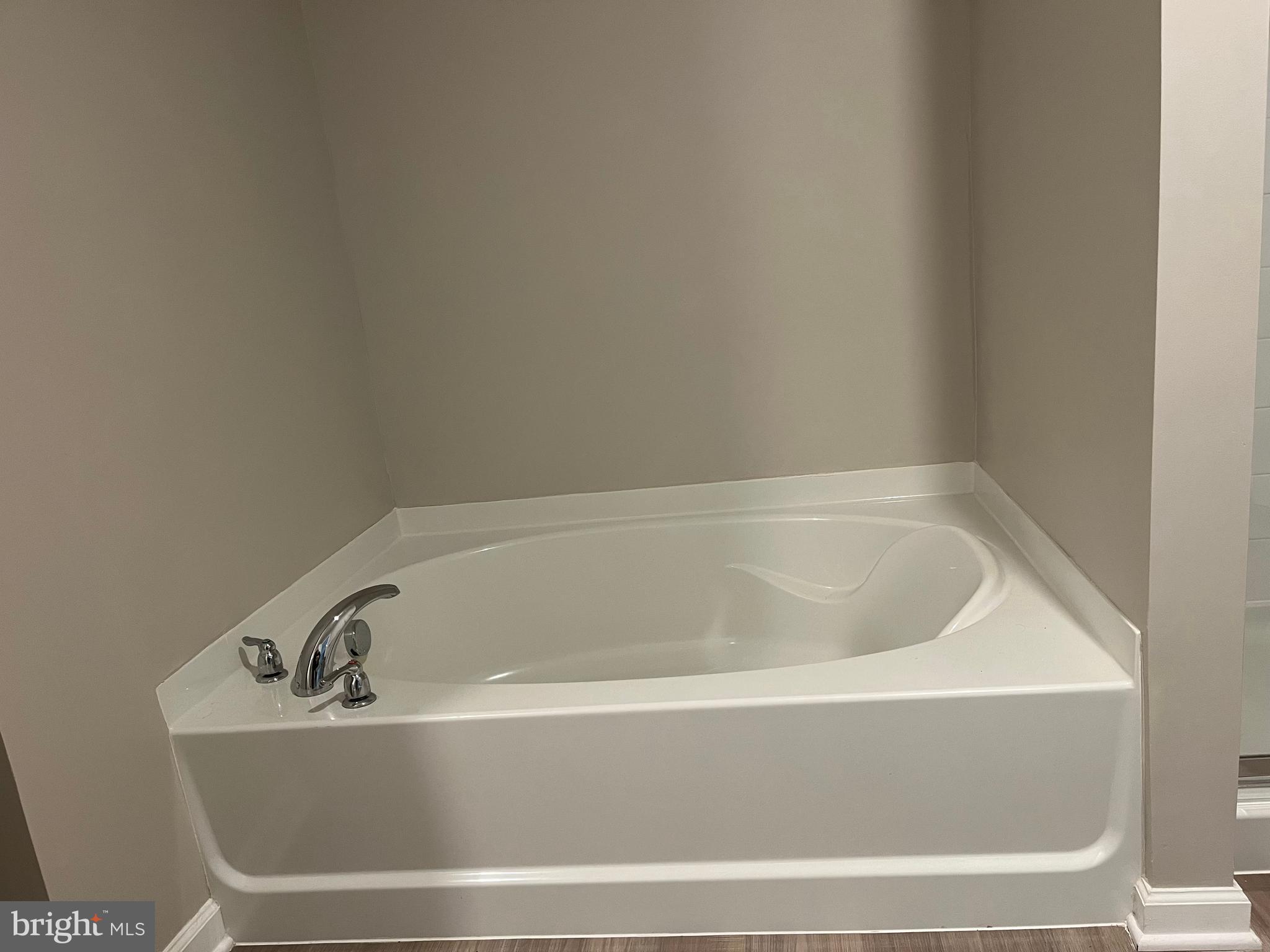 104 Rappahannock Run Falling Waters, WV 25419 - Photo 25 of 54 a white bath tub sitting in a bathroom